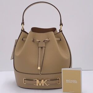 Michael Kors Reed Md Bucket Crossbody Shoulder Bag NWT